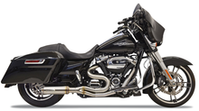 BASSANI XHAUST 2-into-1 Mid-Length Super Bike Exhaust System - Stainless Steel 1F98SS
