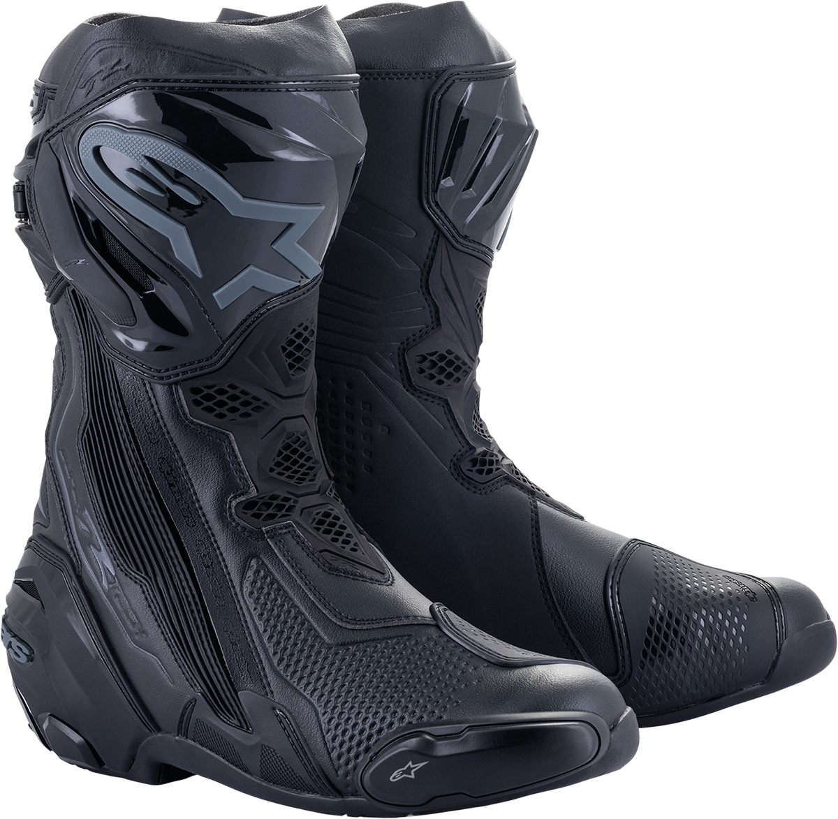 ALPINESTARS Supertech R Boots - Black - US 10.5 / EU 45 2220021-1100-45