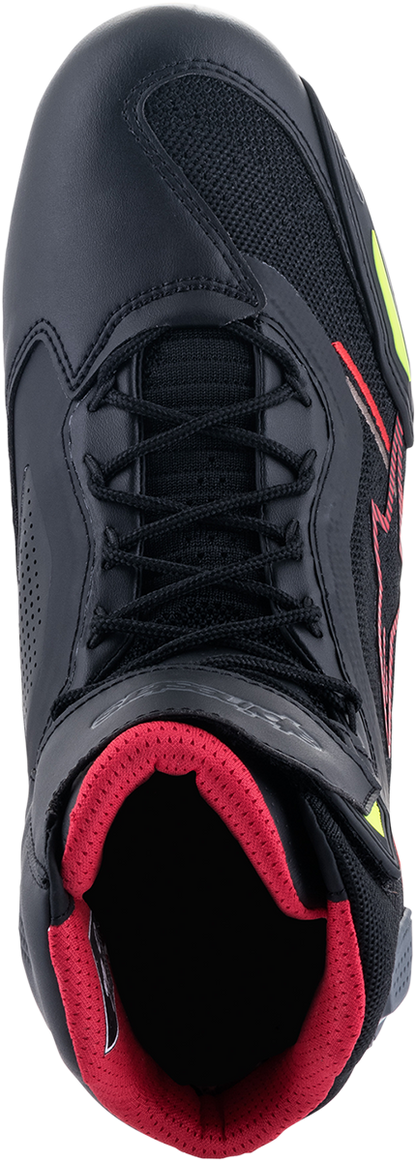 ALPINESTARS Faster-3 Rideknit® Shoes - Black/Red/Yellow - US 11.5 / EU 45 251031913611.5