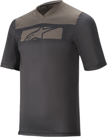 ALPINESTARS Drop 4.0 Short-Sleeve Jersey - Black/Gray - 2XL 1766220-1065-2X