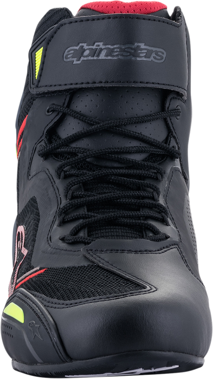 ALPINESTARS Faster-3 Rideknit® Shoes - Black/Red/Yellow - US 11 / EU 44 251031913611