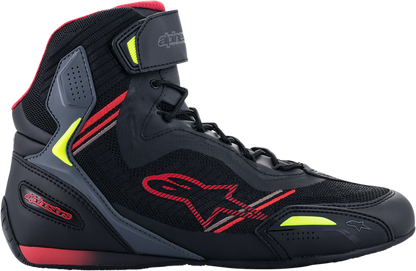 ALPINESTARS Faster-3 Rideknit® Shoes - Black/Red/Yellow - US 11.5 / EU 45 251031913611.5
