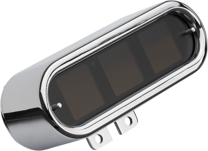 DAKOTA DIGITAL Speedometer - Oval - Chrome MLX-9414
