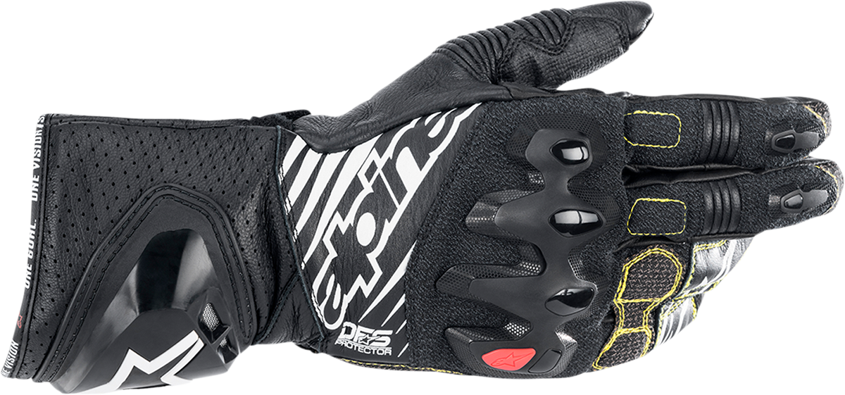 ALPINESTARS GP Tech V2 S Gloves - Black/White - XL 3556422-12-XL
