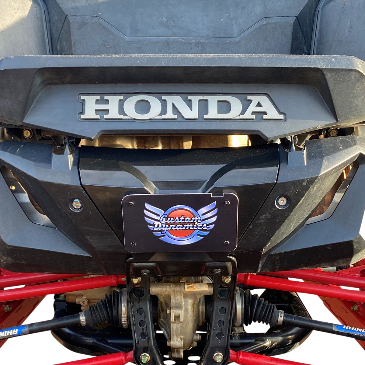 CUSTOM DYNAMICS License Plate Mount - Talon CD-LPB-TALON