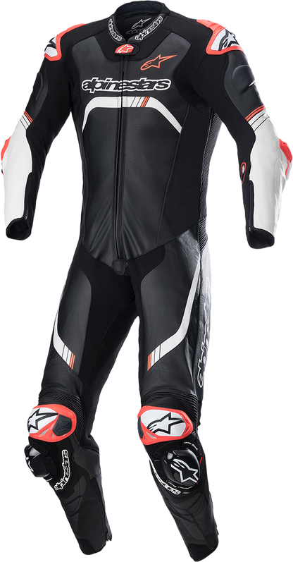 ALPINESTARS GP Tech v4 Leather Suit - Black/White - US 42 / EU 52 3156822-12-52