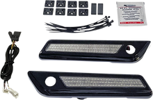 CUSTOM DYNAMICS Latch Light - Saddlebag - Smoke - Black CD-SBL-BCM-SB