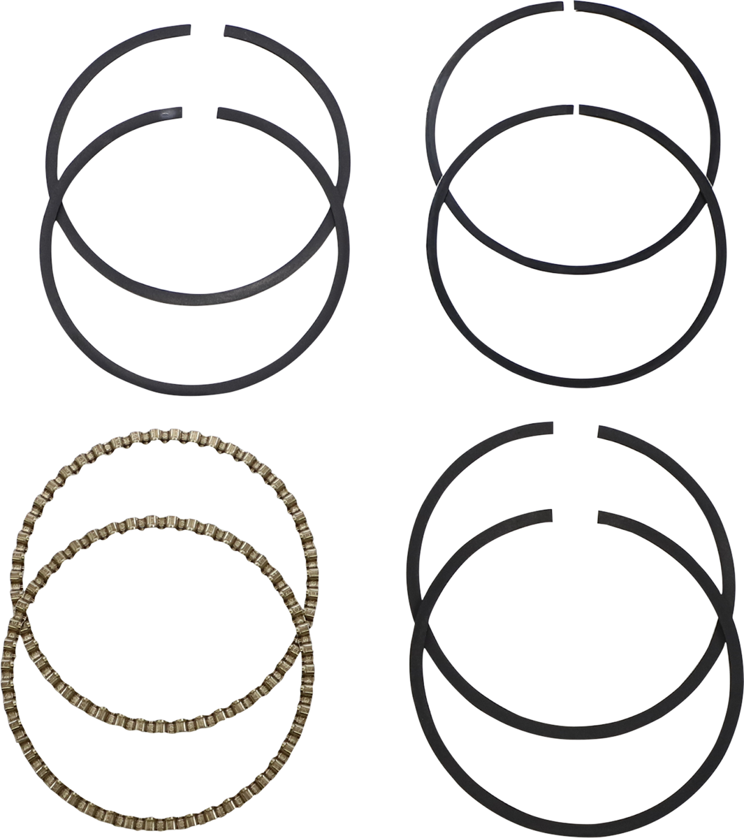 HASTINGS Piston Rings - 3.498" + 0.040" - Evolution Big Twin 2M6164040