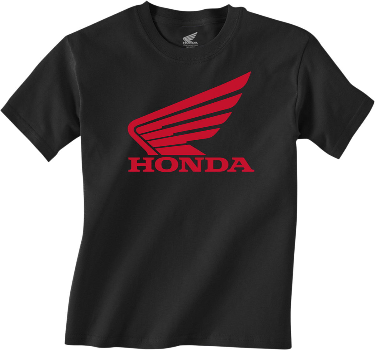 HONDA APPAREL Youth Honda Wing T-Shirt - Black - XL NP21S-Y3033-XL