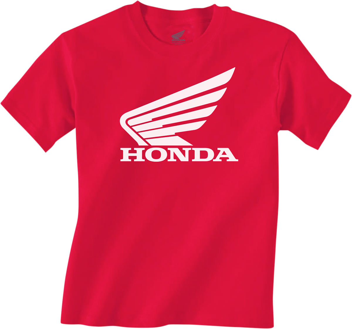 HONDA APPAREL Youth Honda Wing T-Shirt - Red - Medium NP21S-Y3034-M