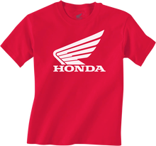 HONDA APPAREL Youth Honda Wing T-Shirt - Red - XL NP21S-Y3034-XL