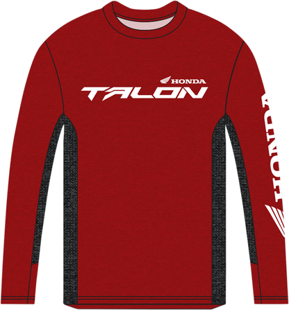HONDA APPAREL Honda Talon Long-Sleeve T-Shirt - Red - Medium NP21S-M2483-M