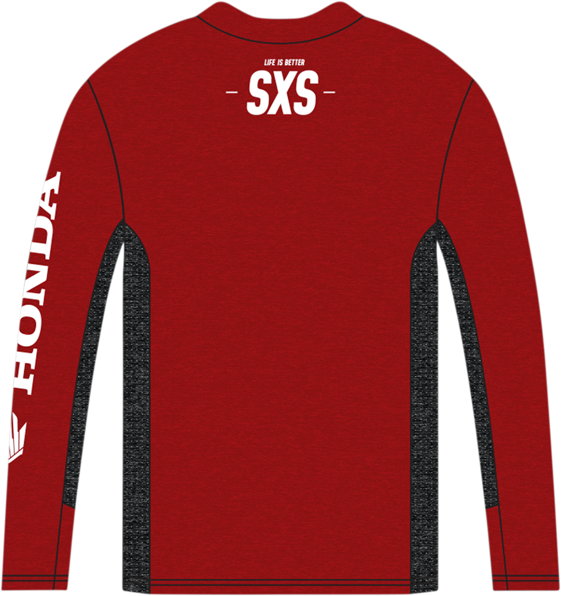HONDA APPAREL Honda Talon Long-Sleeve T-Shirt - Red - 2XL NP21S-M2483-2X