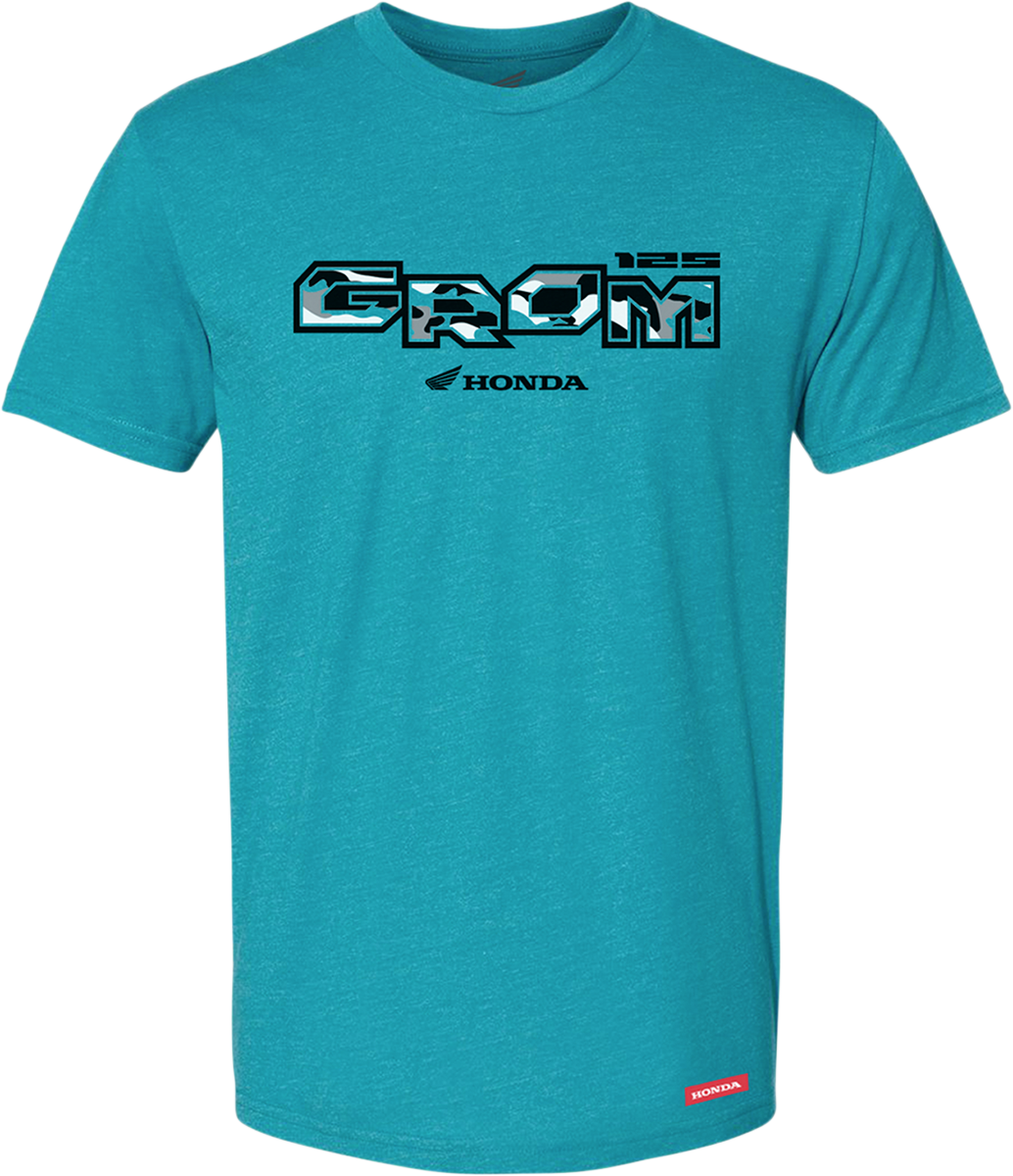 HONDA APPAREL Honda Grom T-Shirt - Teal - XL NP21S-M2468-XL