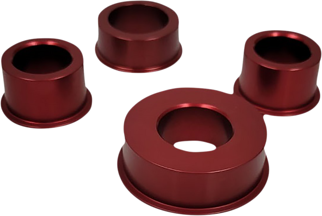 DRIVEN RACING Wheel Spacer - Captive - Red - Yamaha YZF-R7 DCWS-034