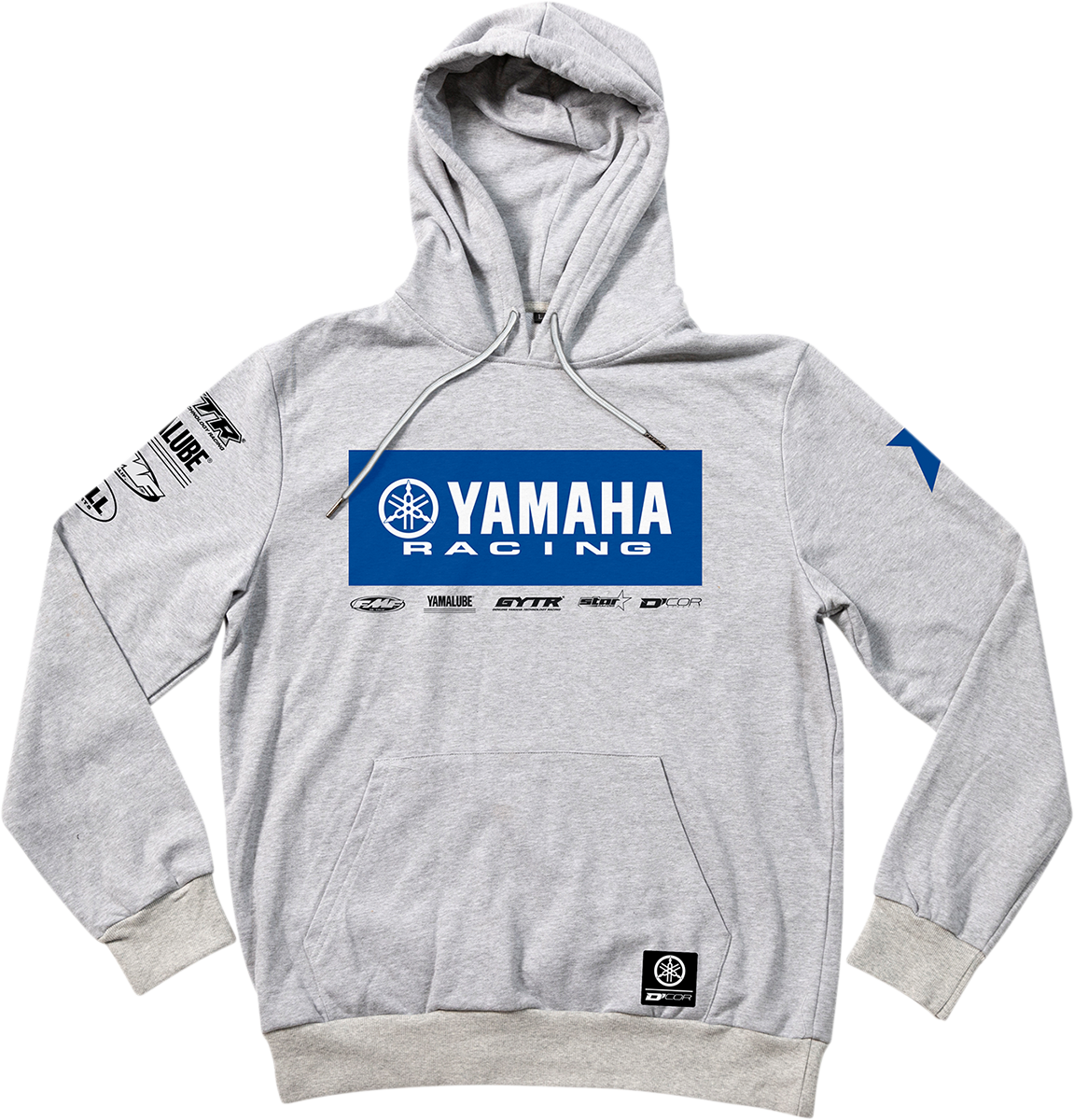 D'COR VISUALS Yamaha Race Sweatshirt - Gray - 2XL 85-205-5