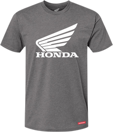 HONDA APPAREL Honda Wing T-Shirt - Heather/White - Medium NP21S-M3016-M
