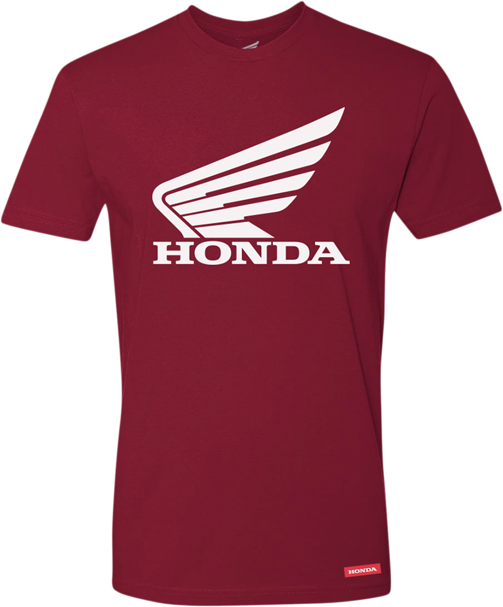 HONDA APPAREL Honda Wing T-Shirt - Maroon - Small NP21S-M3018-S