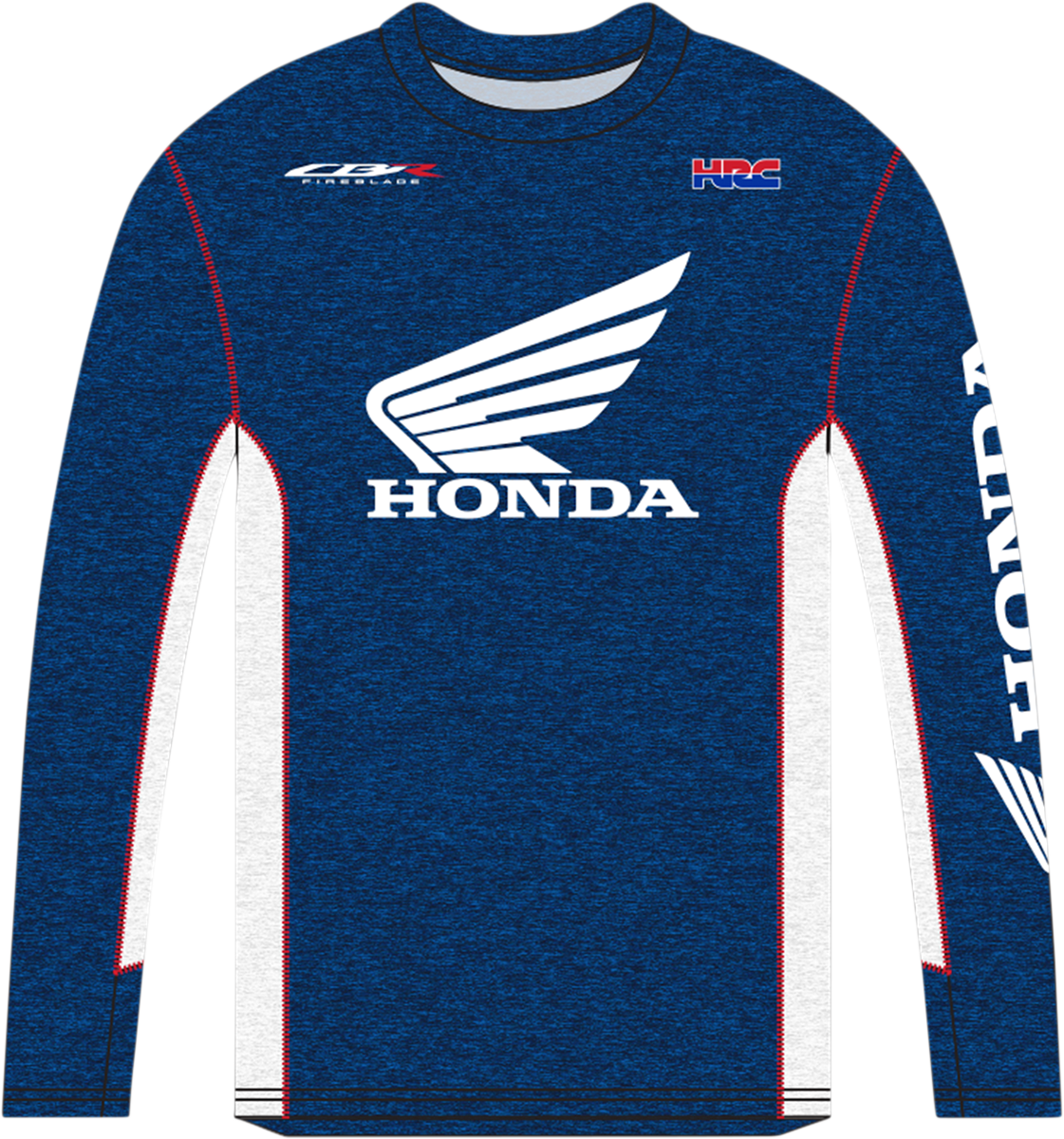 HONDA APPAREL Honda HRC Long-Sleeve T-Shirt - Navy/White - XL NP21S-M2482-XL