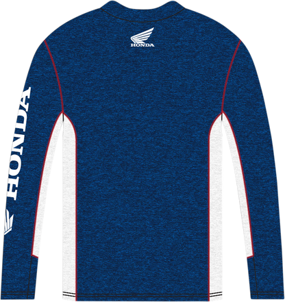 HONDA APPAREL Honda HRC Long-Sleeve T-Shirt - Navy/White - XL NP21S-M2482-XL