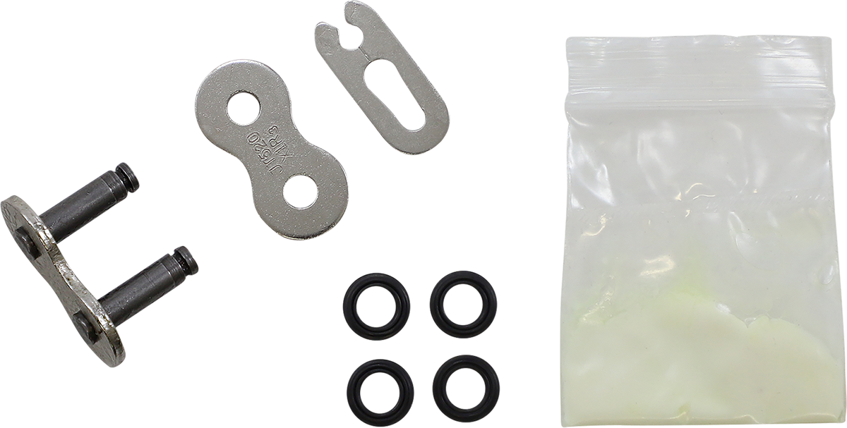JT CHAINS X1R3 520 - Nickel - Clip Connecting Link JTC520X1R3NNSL