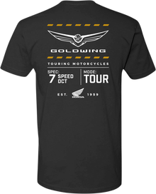 HONDA APPAREL Goldwing Tour T-Shirt - Black - XL NP21S-M2464-XL