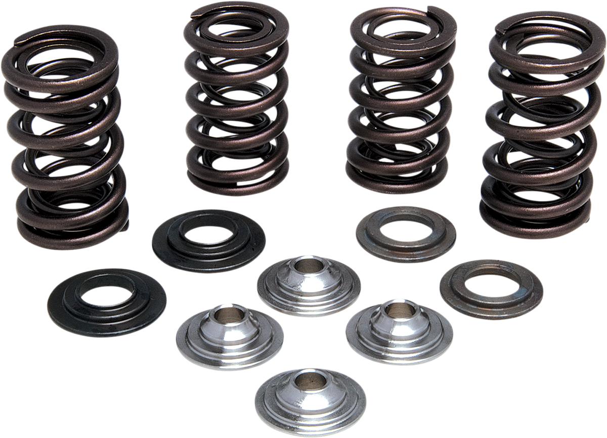 KIBBLEWHITE Valve Spring Kit - 0.435" Intake Lift/0.400" Exhaust Lift - Honda 30-33600