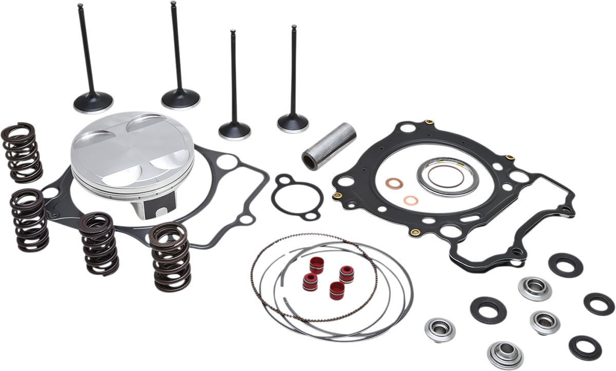 KIBBLEWHITE Top End Kit - Black Diamond™ Valves with Piston Kit - Suzuki LTR450 60-61900