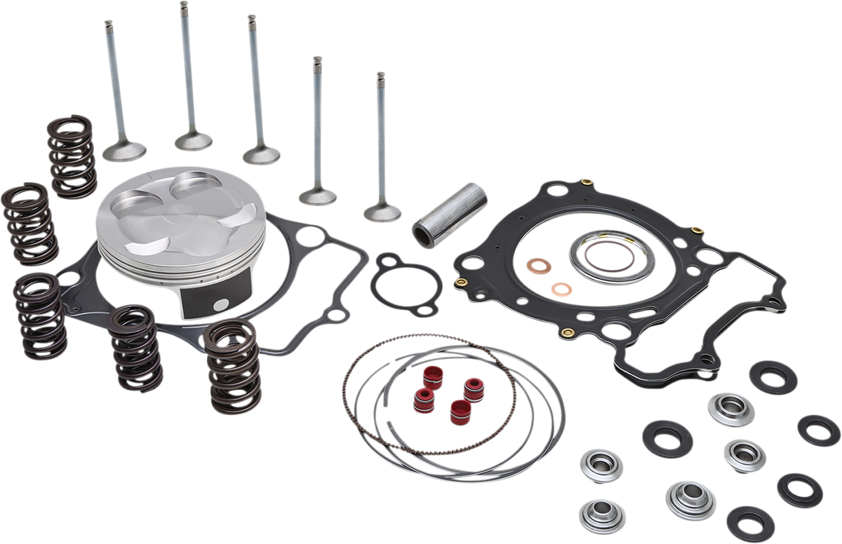 KIBBLEWHITE Top End Kit - White Diamond® Valves with Piston Kit - Yamaha YFZ450 80-82700