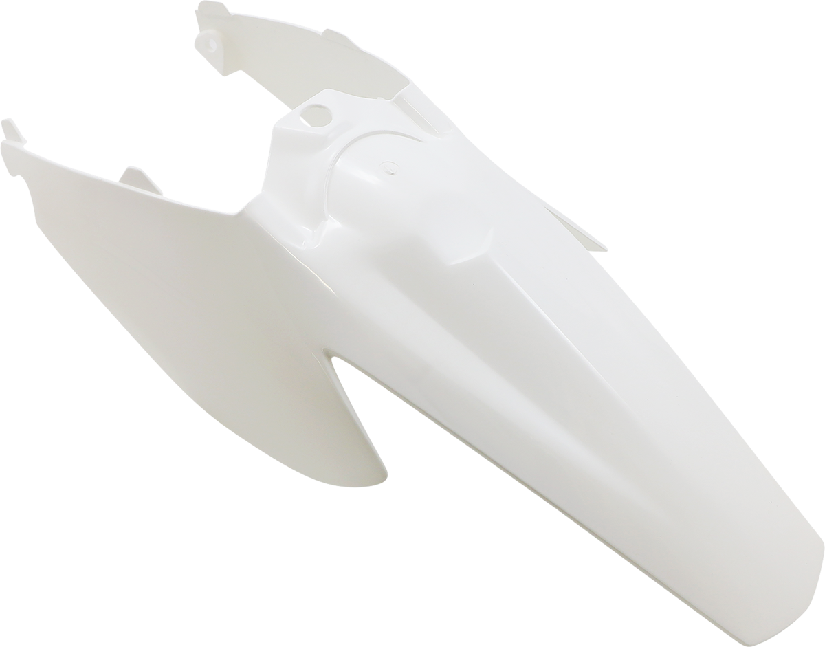 UFO Rear Fender - With Side Panels - '98-'19 OEM White - SX 85 KT03080-047