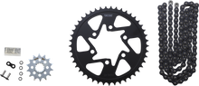 VORTEX Chain and Sprocket Kit - HFRS - Black - Kawasaki Ninja ZX-6R CK4219