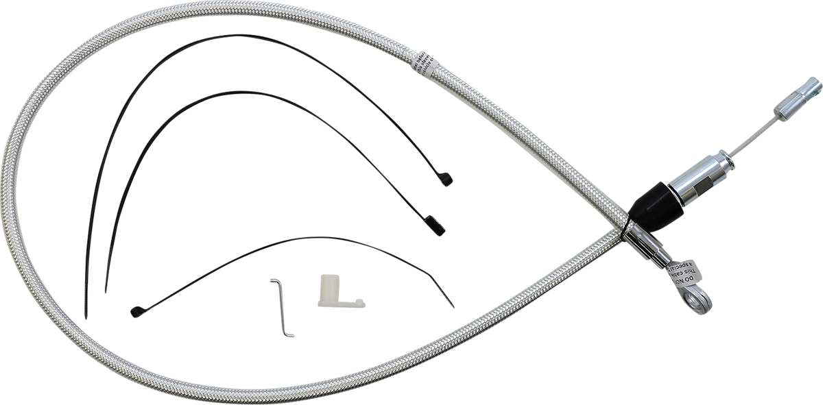 MAGNUM SHIELDING Sterling Chromite II® Quick Connect Upper Clutch Cable - 38" 32344HE