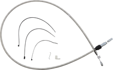 MAGNUM SHIELDING Polished Stainless Quick Connect Upper Clutch Cable - 56" 523422HE