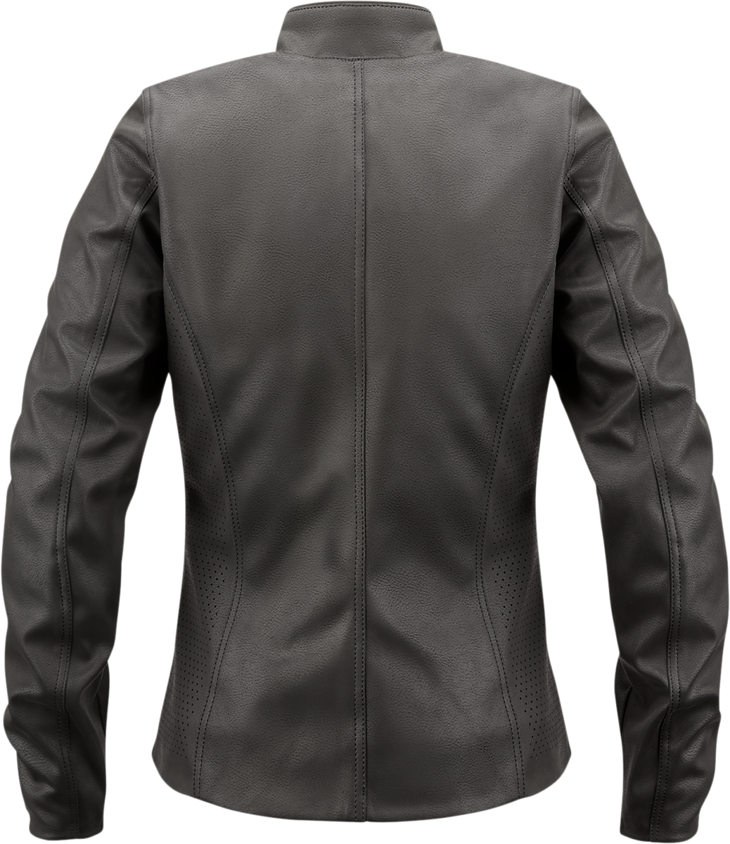 ICON Women's Tuscadero2™ Jacket - Black - Medium 2822-1428