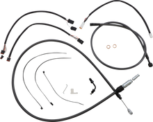 MAGNUM SHIELDING Black Pearl™ Designer Handlebar Installation Kit - 15"-17" - '18-'24 Softail 4871182