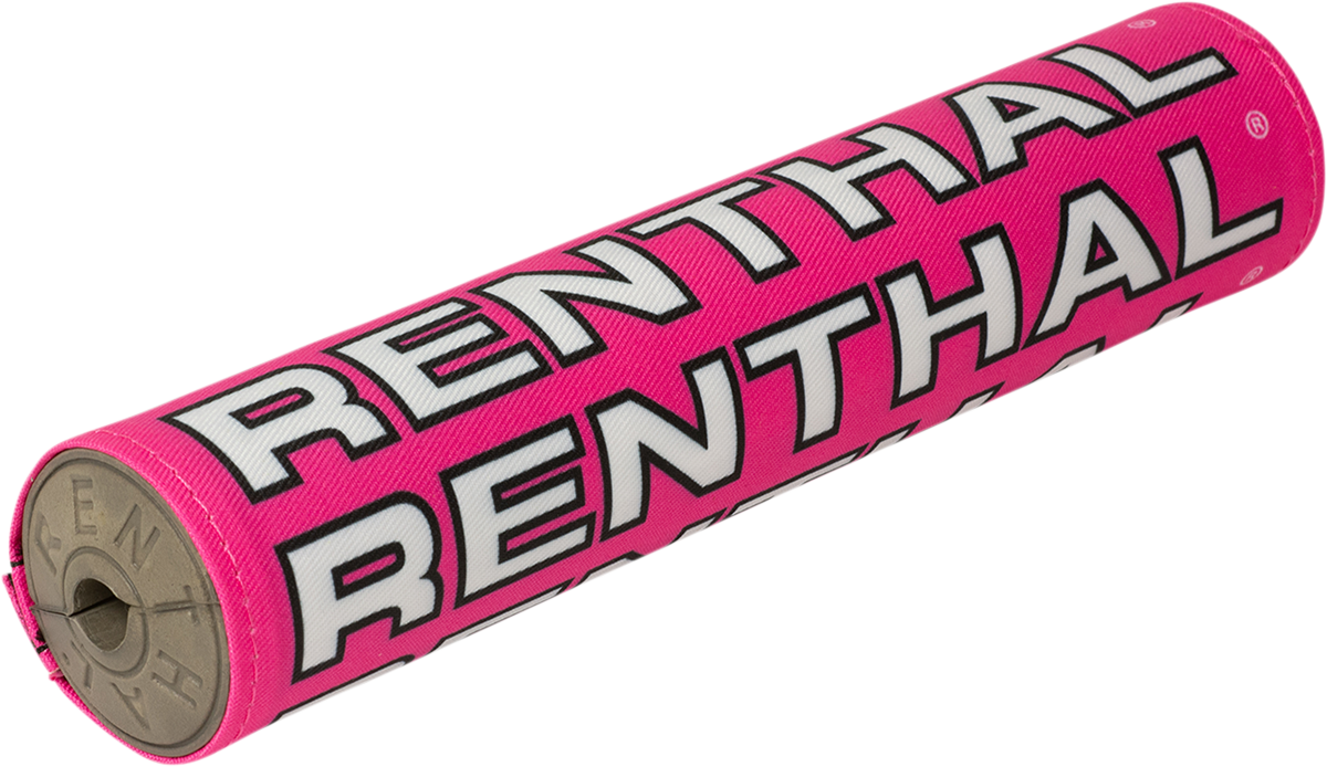 RENTHAL Vintage SX Crossbar Pad - Pink/White P356