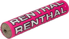 RENTHAL Vintage SX Crossbar Pad - Pink/White P356