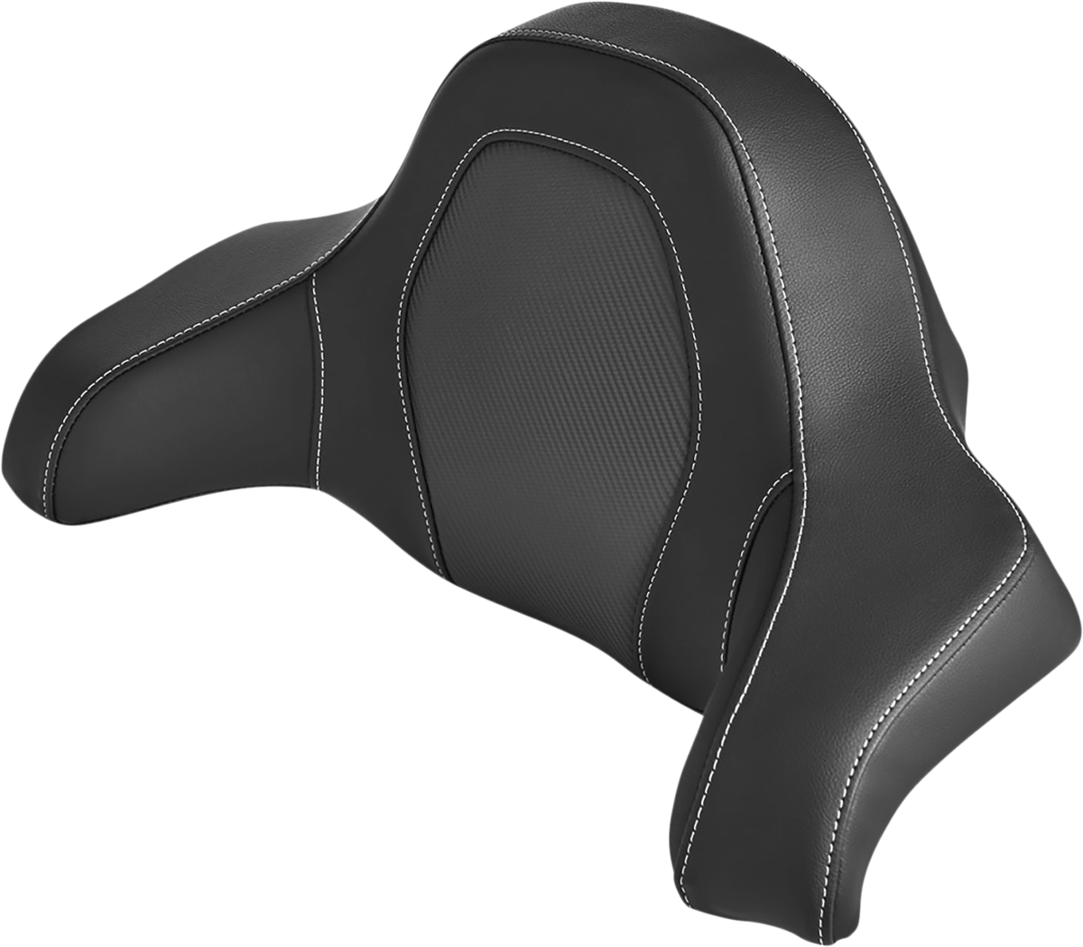 SADDLEMEN TourPak® Backrest/Trunk Pad - Passenger - Carbon Fiber - GL1800 '18-'23 H18-07-TPACK-CF