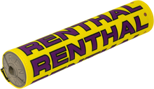 RENTHAL Vintage SX Crossbar Pad - Yellow/Purple P354