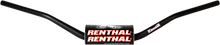 RENTHAL Fatbar™ Handlebar - 843 - Flat Track 130 - Black 843-01-BK
