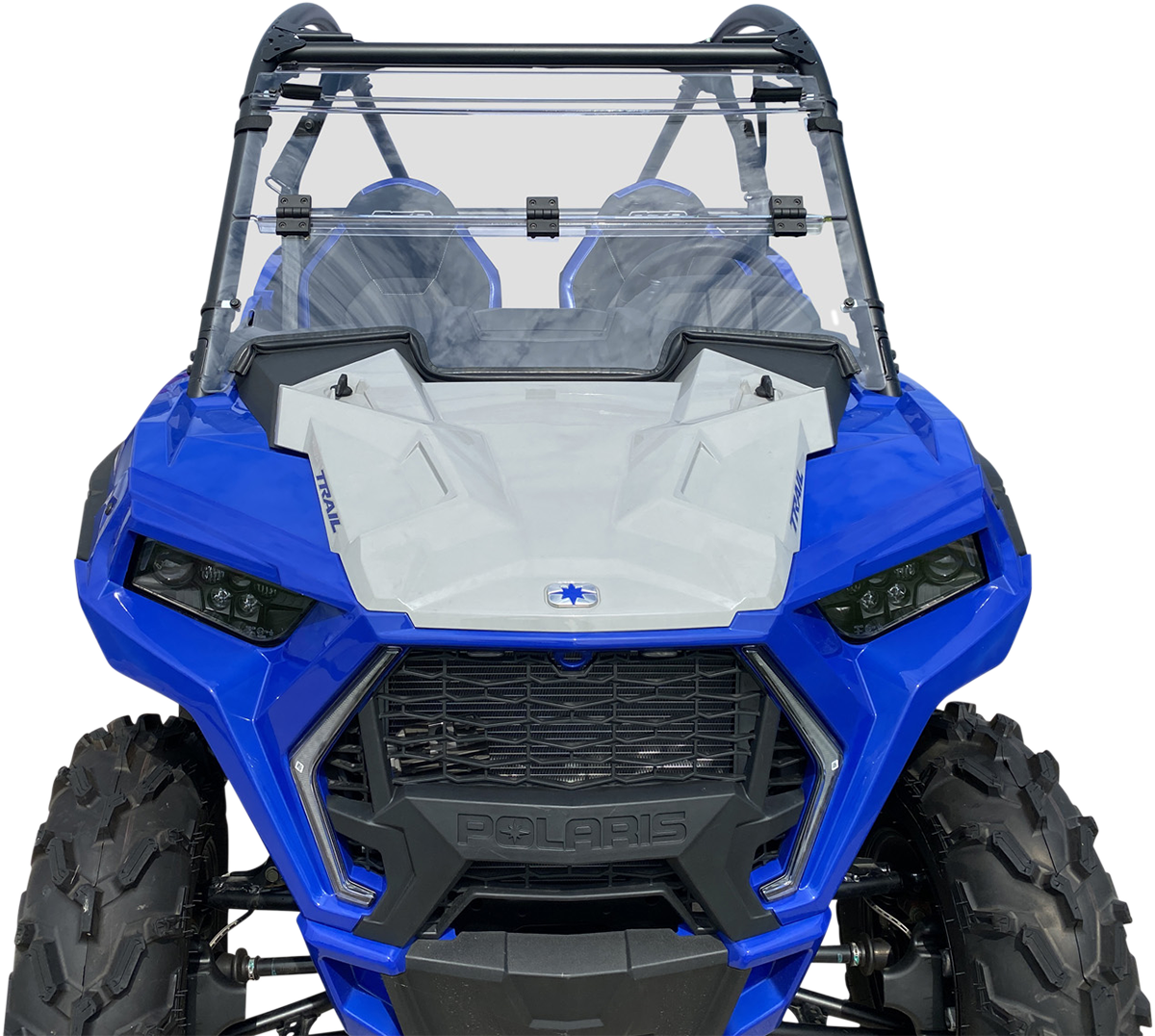 MOOSE OFFROAD Full Folding Windshield - Deluxe - RZR Trail V000291-12200M