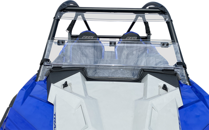 MOOSE OFFROAD Full Folding Windshield - Deluxe - RZR Trail V000291-12200M
