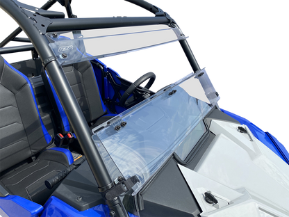 MOOSE OFFROAD Full Folding Windshield - Deluxe - RZR Trail V000291-12200M