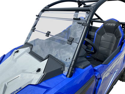 MOOSE OFFROAD Full Folding Windshield - Deluxe - RZR Trail V000291-12200M