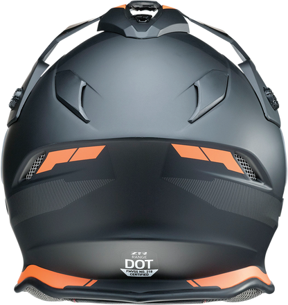Z1R Range Helmet - Uptake - Black/Orange - Small 0140-0115