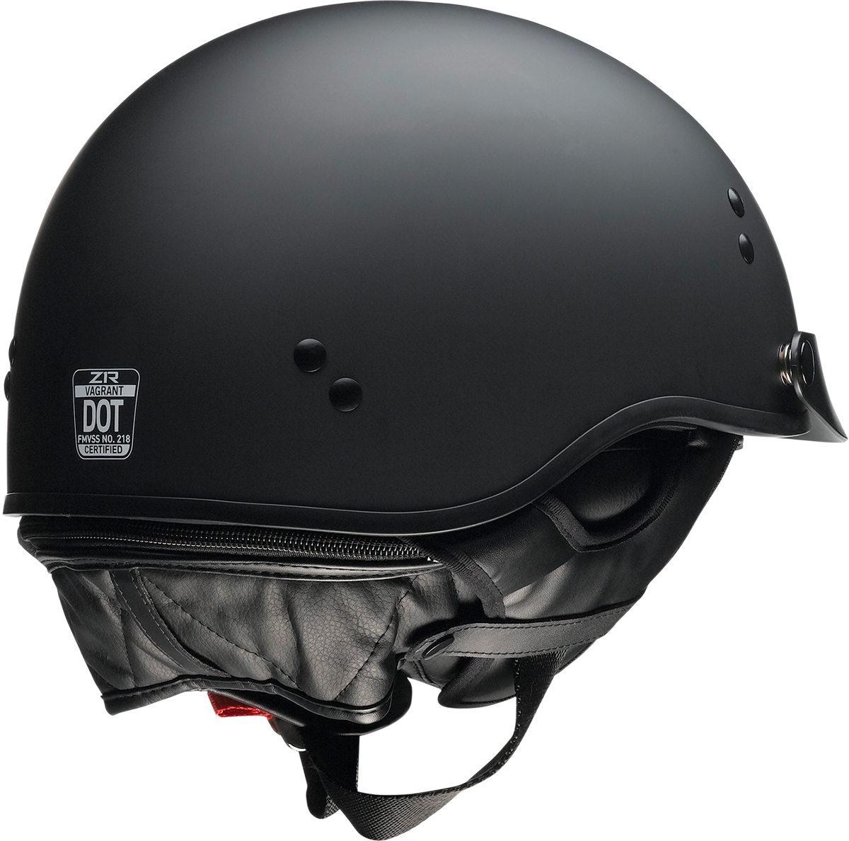 Z1R Vagrant NC Helmet - Flat Black - XS 0103-1372