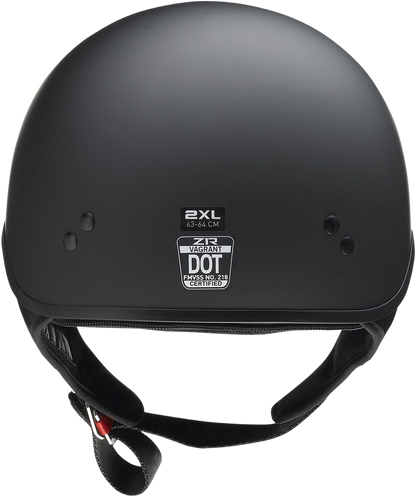 Z1R Vagrant NC Helmet - Flat Black - XS 0103-1372