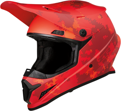 Z1R Rise Helmet - Digi Camo - Red - Small 0110-7281