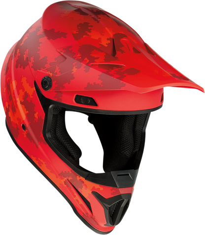Z1R Rise Helmet - Digi Camo - Red - 2XL 0110-7285