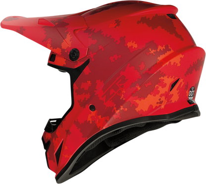 Z1R Rise Helmet - Digi Camo - Red - 2XL 0110-7285